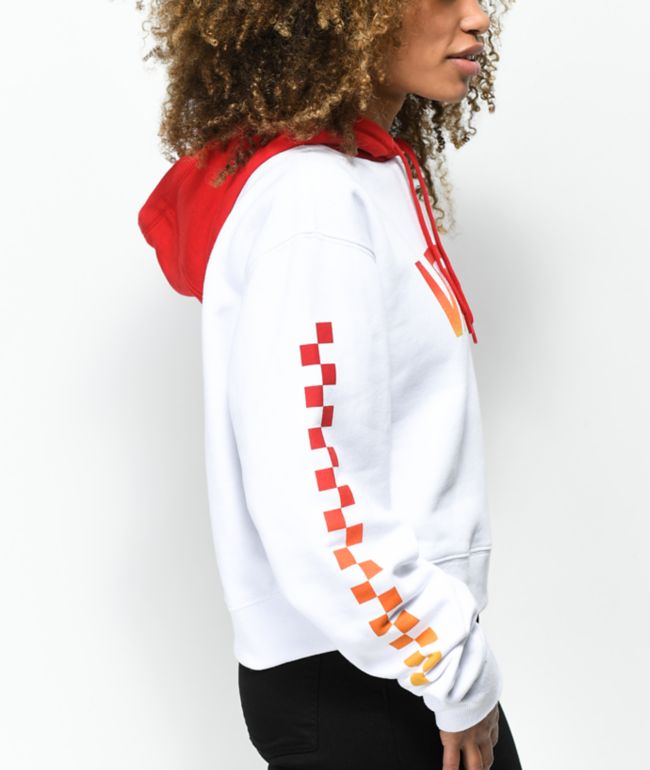 white vans sweatshirt womens